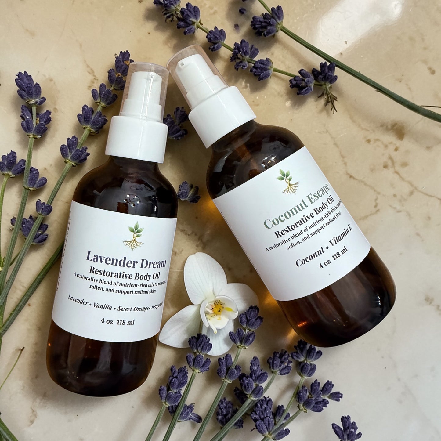*Restorative Body Oil- 4oz.